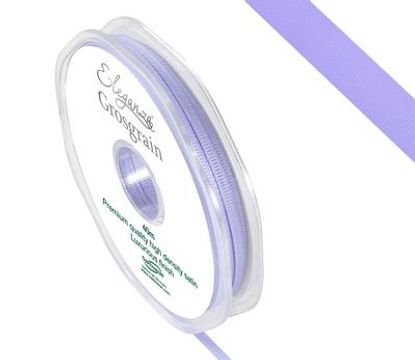 Eleganza Premium Grosgrain Ribbon 3mm x 40m Lavender No.45 - Ribbons